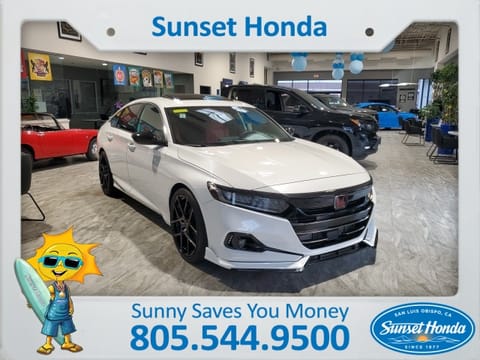 1 image of 2021 Honda Accord Sport 2.0T