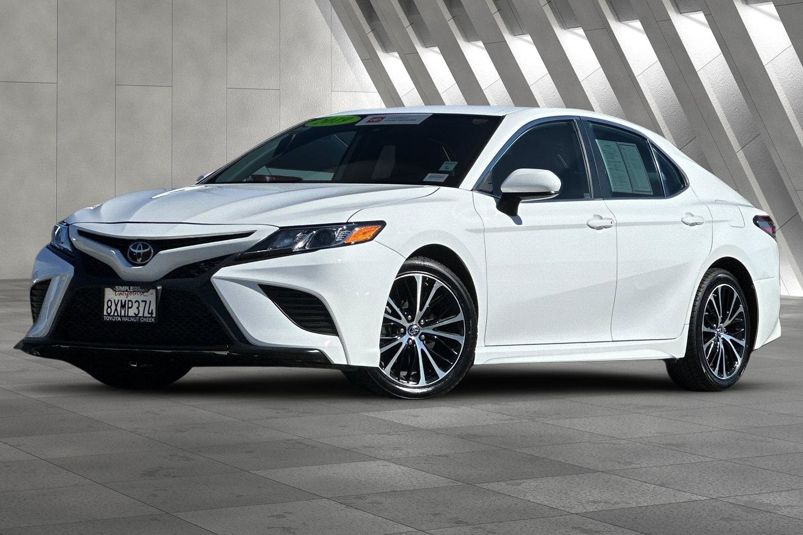 Used 2019 Toyota Camry SE with VIN 4T1B11HK3KU171298 for sale in Walnut Creek, CA