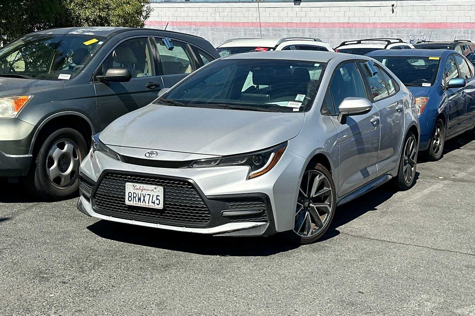 Used 2020 Toyota Corolla SE with VIN 5YFS4RCE7LP054415 for sale in Walnut Creek, CA