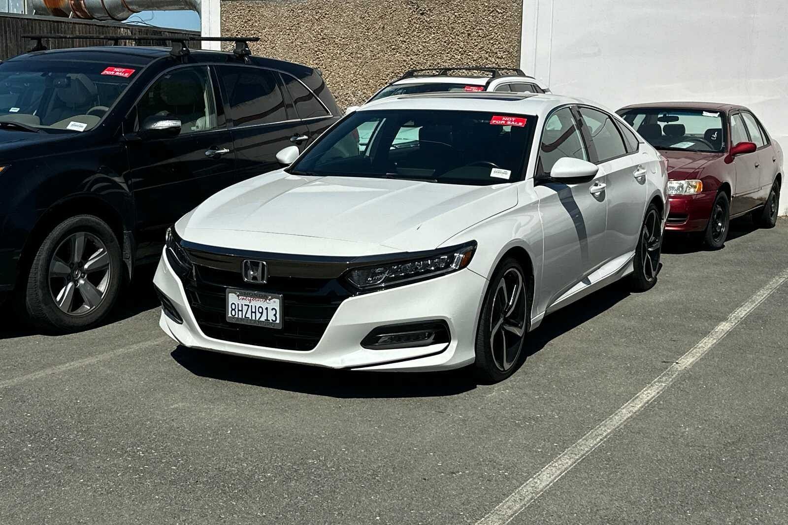 Used 2019 Honda Accord Sport with VIN 1HGCV2F31KA001748 for sale in Walnut Creek, CA