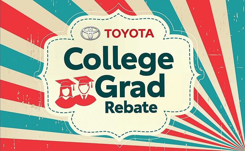 Toyota College Grad Rebate Photo