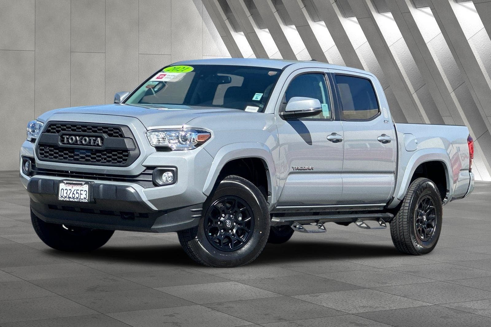 Used 2021 Toyota Tacoma SR5 with VIN 3TMCZ5AN4MM415920 for sale in Walnut Creek, CA