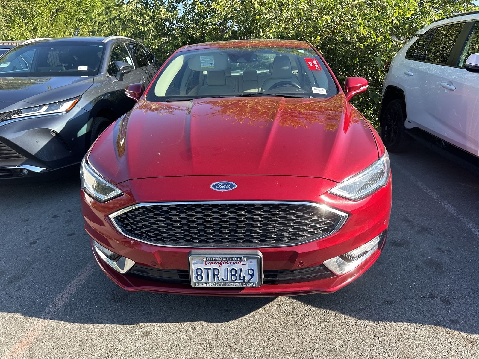 Used 2017 Ford Fusion Platinum with VIN 3FA6P0K91HR180639 for sale in Walnut Creek, CA