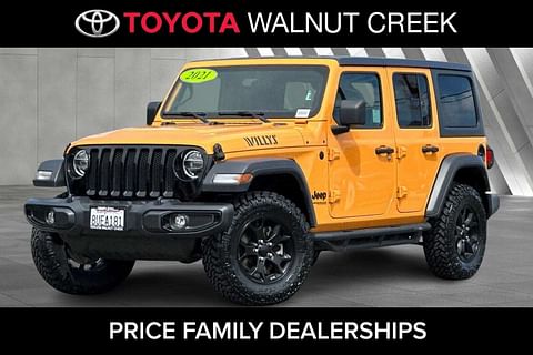 1 image of 2021 Jeep Wrangler Unlimited Willys