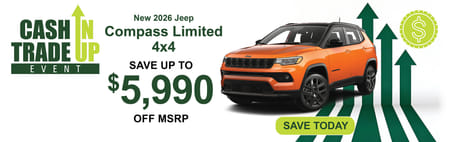 New 2026 Jeep Compass Limited Purchase Offer