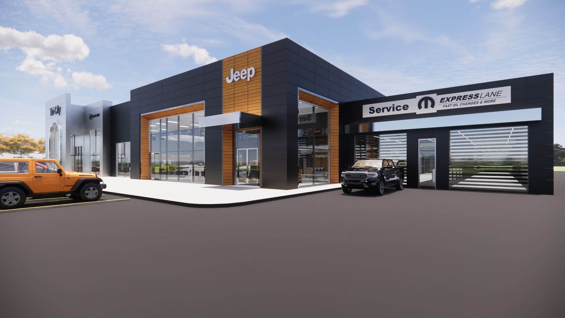 gray 2025 Ram 1500 Ramcharger Limited Crew Cab