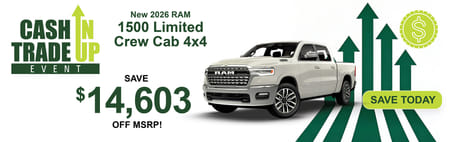 New 2026 Ram 1500 Limited Purchase Offer