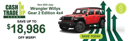 New 2025 Jeep Wrangler Willys Purchase Offer