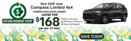 Jeep Compass Lease Special