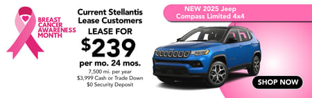 Jeep Compass Lease Special