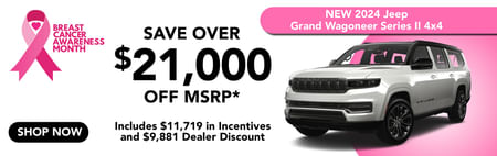 Finance Special 2024 Jeep Grand Wagoneer