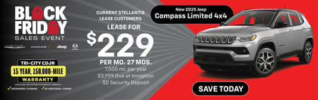 Jeep Compass Lease Special