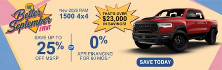 New 2026 Ram 1500 Big Horn Finance Special