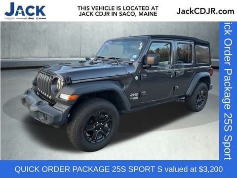 1 image of 2021 Jeep Wrangler Unlimited Sport S
