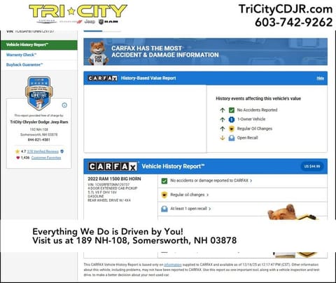 1 image of 2022 Ram 1500 Big Horn/Lone Star