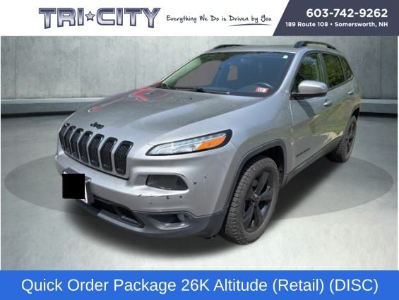 Used 2016 Jeep Cherokee Altitude with VIN 1C4PJMCS7GW139999 for sale in Somersworth, NH