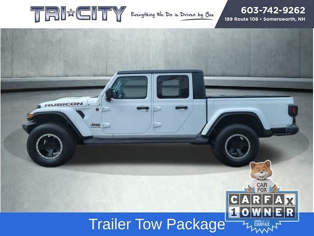 Used 2020 Jeep Gladiator Rubicon with VIN 1C6JJTBG6LL155465 for sale in Somersworth, NH
