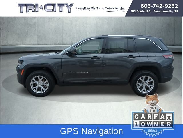 Used 2022 Jeep Grand Cherokee Limited with VIN 1C4RJHBG5N8502346 for sale in Somersworth, NH