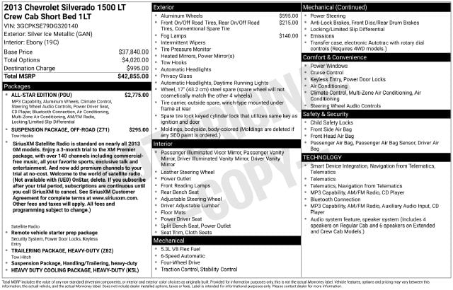 5 thumbnail image of  2013 Chevrolet Silverado 1500 LT