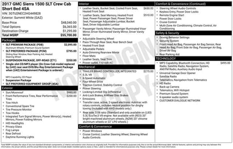 1 image of 2017 GMC Sierra 1500 SLT