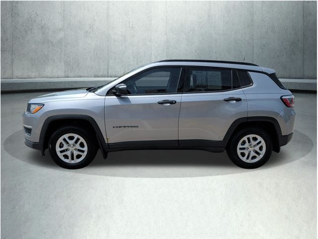 Used 2018 Jeep Compass Sport with VIN 3C4NJCAB4JT215048 for sale in Somersworth, NH