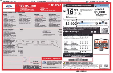 1 image of 2019 Ford F-150 Raptor