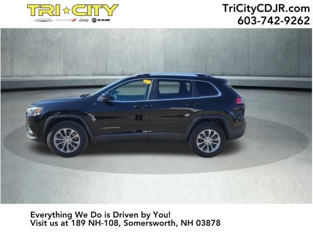Used 2019 Jeep Cherokee Latitude Plus with VIN 1C4PJMLB6KD158595 for sale in Somersworth, NH