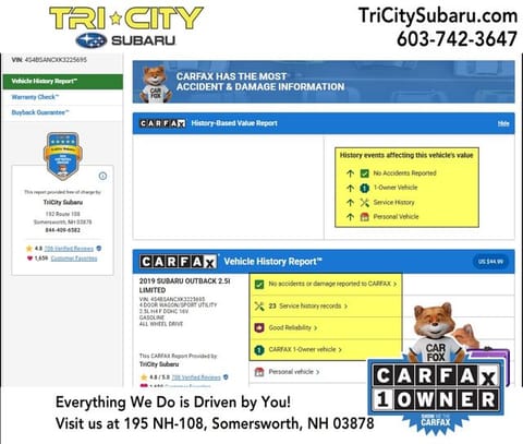 1 image of 2019 Subaru Outback 2.5i