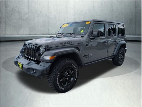 1 image of 2020 Jeep Wrangler Unlimited Willys