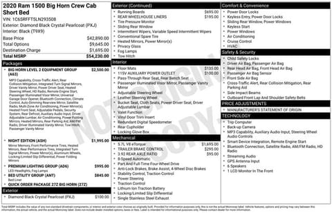 1 image of 2020 Ram 1500 Big Horn/Lone Star