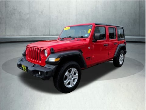 1 image of 2021 Jeep Wrangler Unlimited Sport RHD