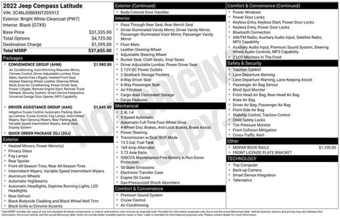 1 image of 2022 Jeep Compass Latitude