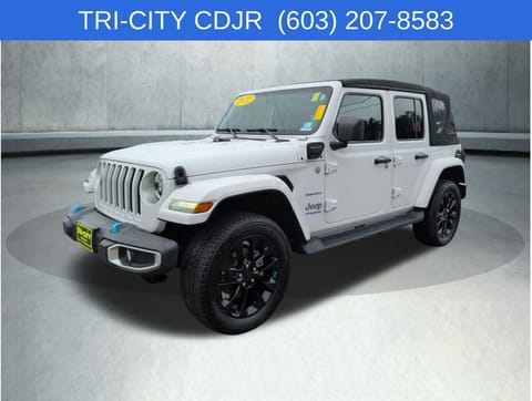 1 image of 2022 Jeep Wrangler Unlimited Sahara 4xe