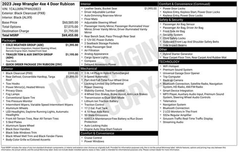1 image of 2023 Jeep Wrangler Rubicon 4xe