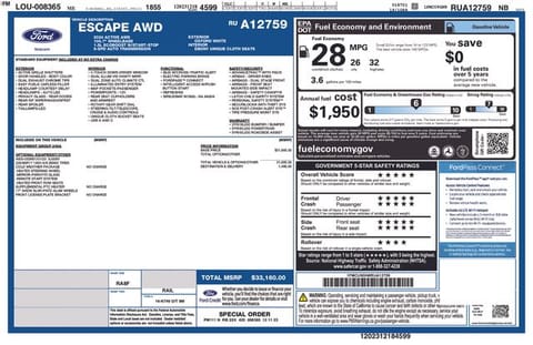 1 image of 2024 Ford Escape Active