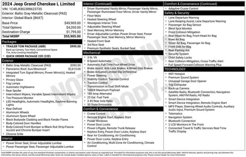 1 image of 2024 Jeep Grand Cherokee L Limited