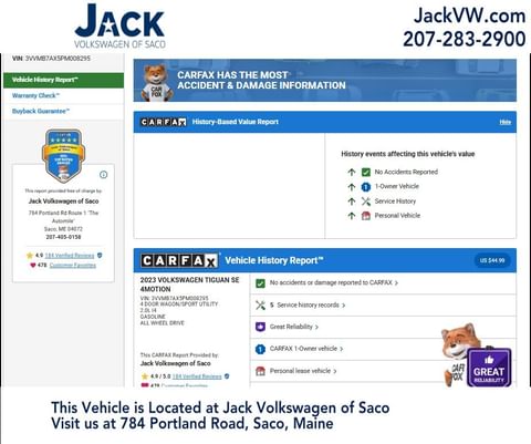 1 image of 2023 Volkswagen Tiguan 2.0T SE