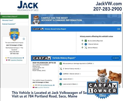 1 image of 2025 Volkswagen Jetta 1.5T SE