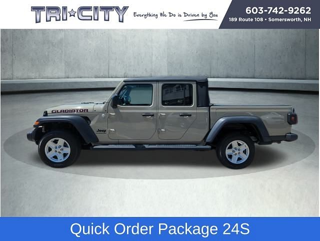 Used 2020 Jeep Gladiator Sport S with VIN 1C6HJTAG2LL170724 for sale in Somersworth, NH