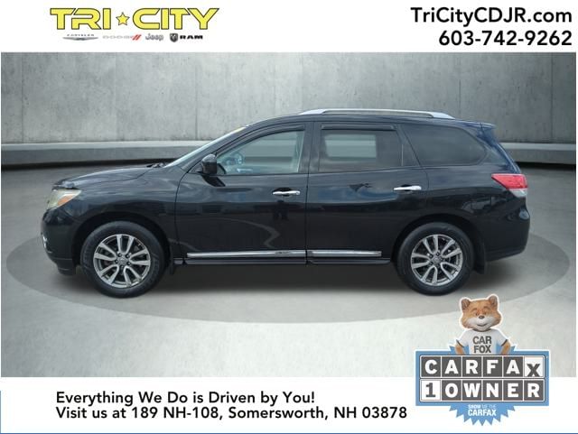 Used 2015 Nissan Pathfinder SL with VIN 5N1AR2MM6FC677060 for sale in Somersworth, NH