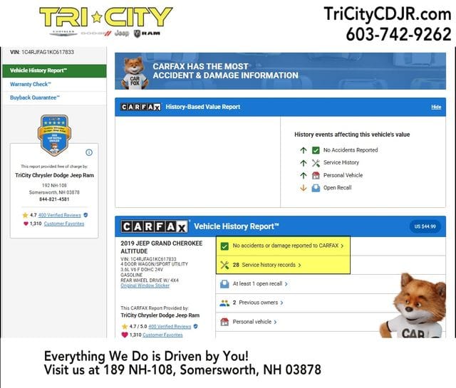 2019 Jeep Grand Cherokee Altitude