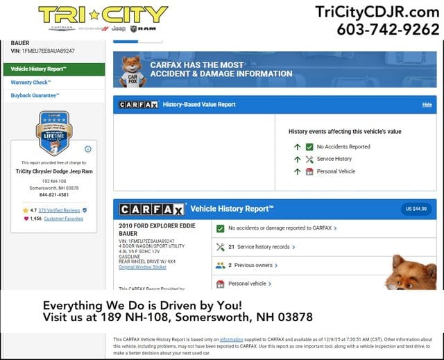 2010 Ford Explorer Eddie Bauer's photo