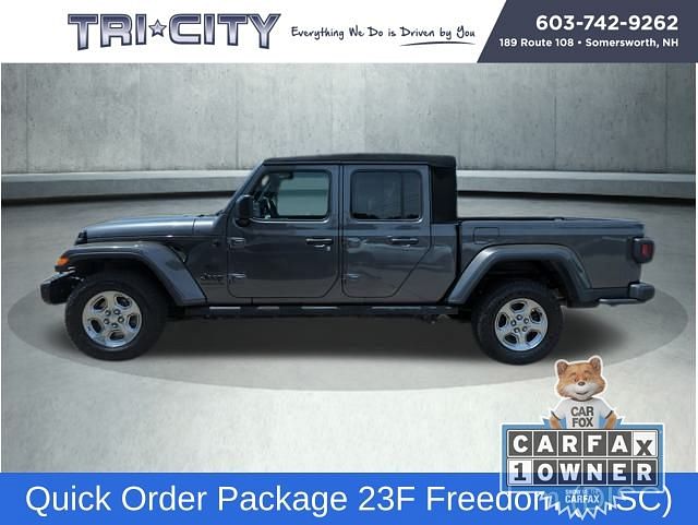 Used 2021 Jeep Gladiator Freedom with VIN 1C6HJTAG3ML595046 for sale in Somersworth, NH