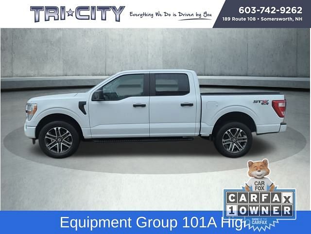 Used 2022 Ford F-150 XL with VIN 1FTEW1EP2NFC02701 for sale in Somersworth, NH