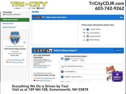 1 image of 2019 Jeep Renegade Trailhawk