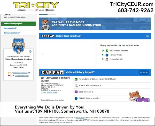 2021 Jeep Grand Cherokee L Limited's photo