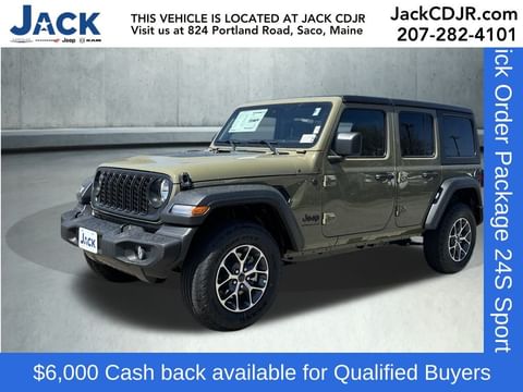 1 image of 2025 Jeep Wrangler Sport S
