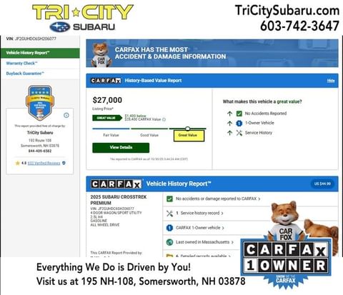 1 image of 2025 Subaru Crosstrek Premium