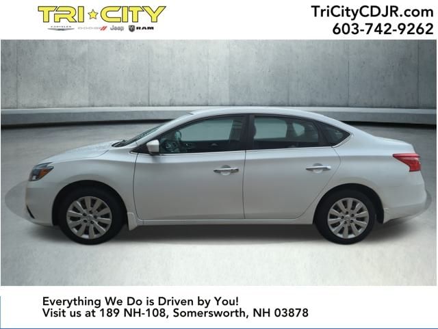 Used 2017 Nissan Sentra SV with VIN 3N1AB7AP2HY362838 for sale in Somersworth, NH