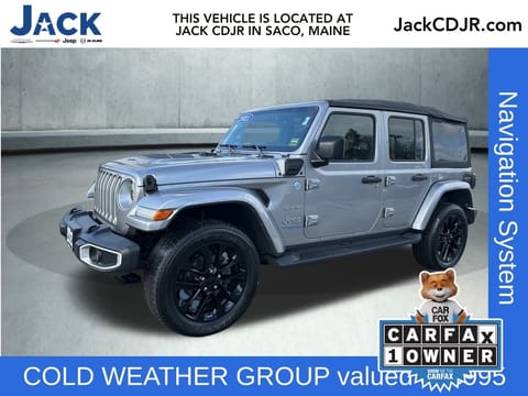 1 image of 2021 Jeep Wrangler Unlimited Sahara 4xe